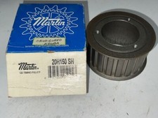MARTIN TIMING BELT PULLEY 20H150 SH 20-TEETH 1/2" PITCH 3.4150" FLANGED OD