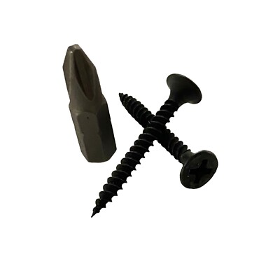#6 x 1-1/4'' Drywall Screws, Phillips Drive, Fine Thread, Sharp Point - 4000Pcs