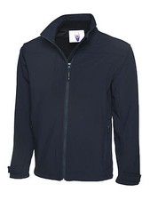 Uneek Unisex Premium Full Zip Soft Shell Jacket Heavyweight Casual Workwear Coat