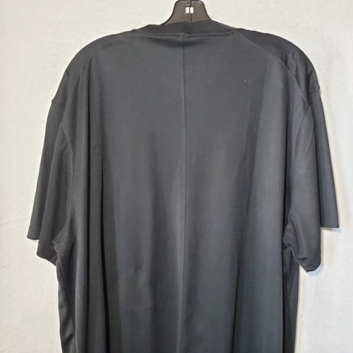Nike Denver Nuggets Polo Shirt Mens XXL Court Blade Henley Black NBA Short Sleev - Picture 12 of 12