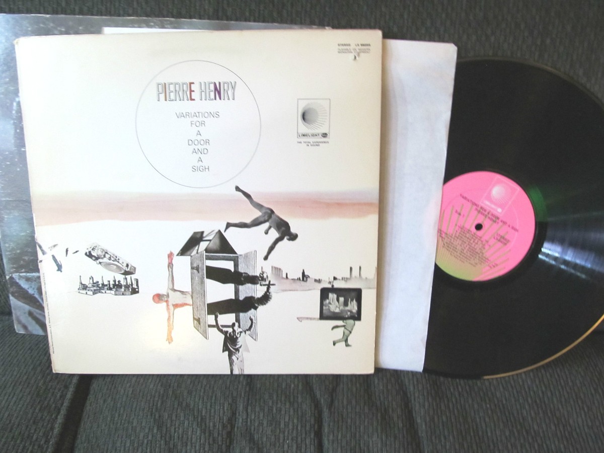 PIERRE HENRY Variations For A Door And Sigh LP unipak gatefold