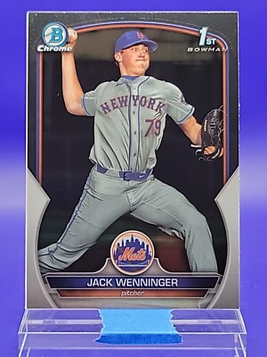 TOPPS １ST Bowman Jack Wenninger 2023 Bowman Draft Chrome 1st Bowman 🔥 Mets | eBay