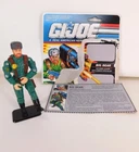 GI JOE "BIG BEAR" V1 1992 W/ACCESSORIES 3.75" W/FILE CARD