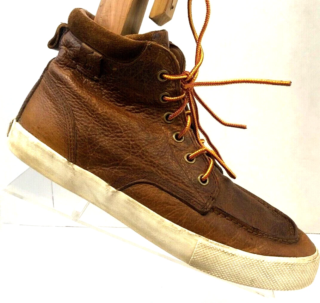 Polo tedd leather sales sneaker boots
