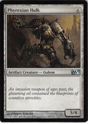 Phyrexian Hulk *Uncommon* Magic MtG x1 M13 SP