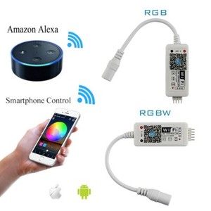 rgbw wifi controller alexa