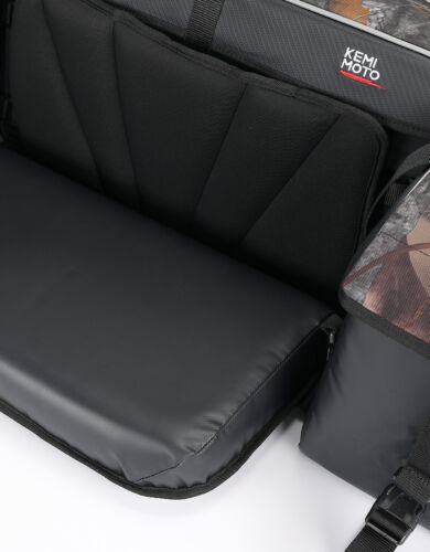 ATV Rear Seat Bag + Tank Saddle Storage Bag w/Cushion Cooler Padded Bottom Bags - Picture 10 of 22