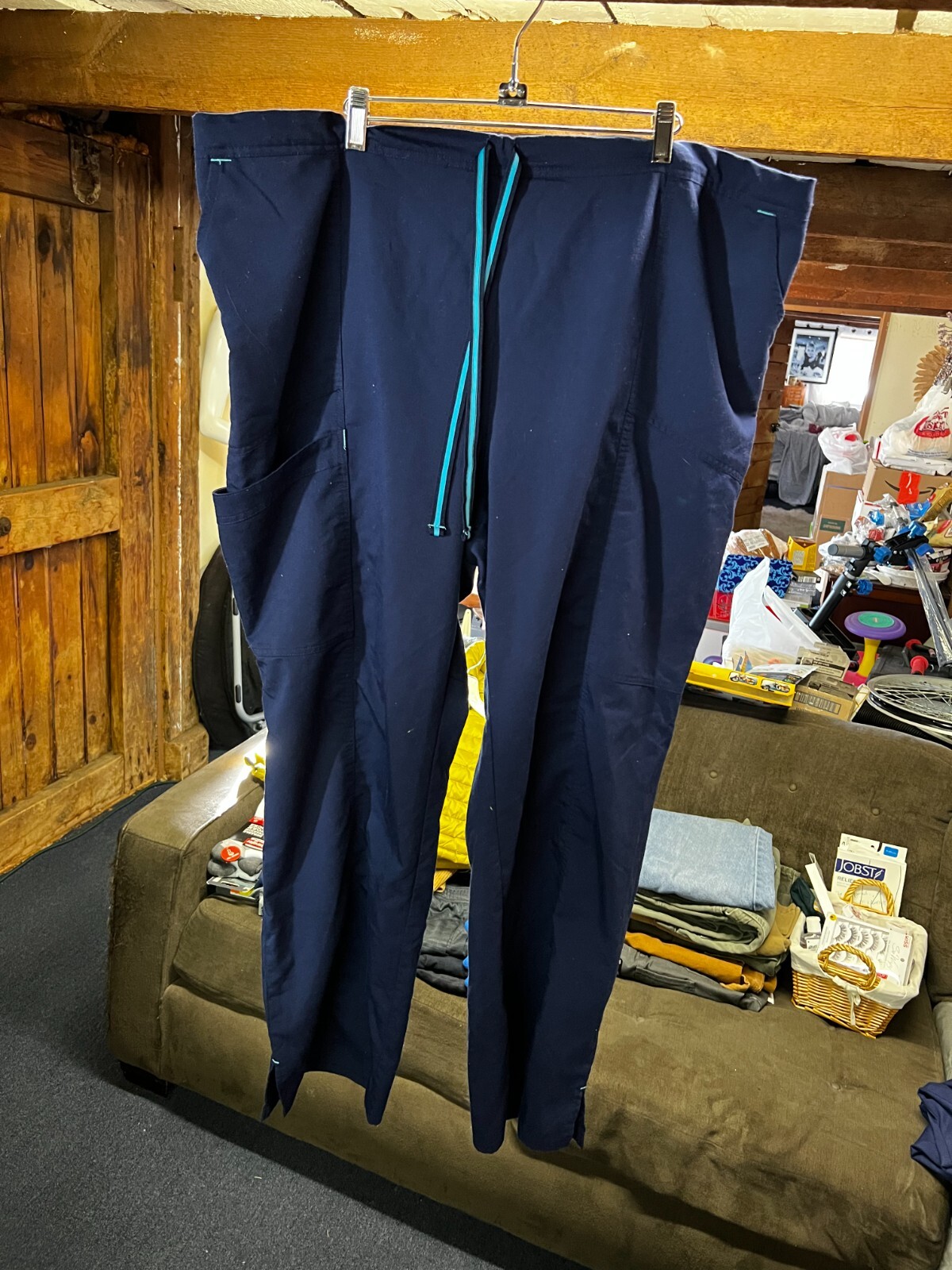 Navy Blue Nursing Scrub pants size 2xl Scrubstar eBay