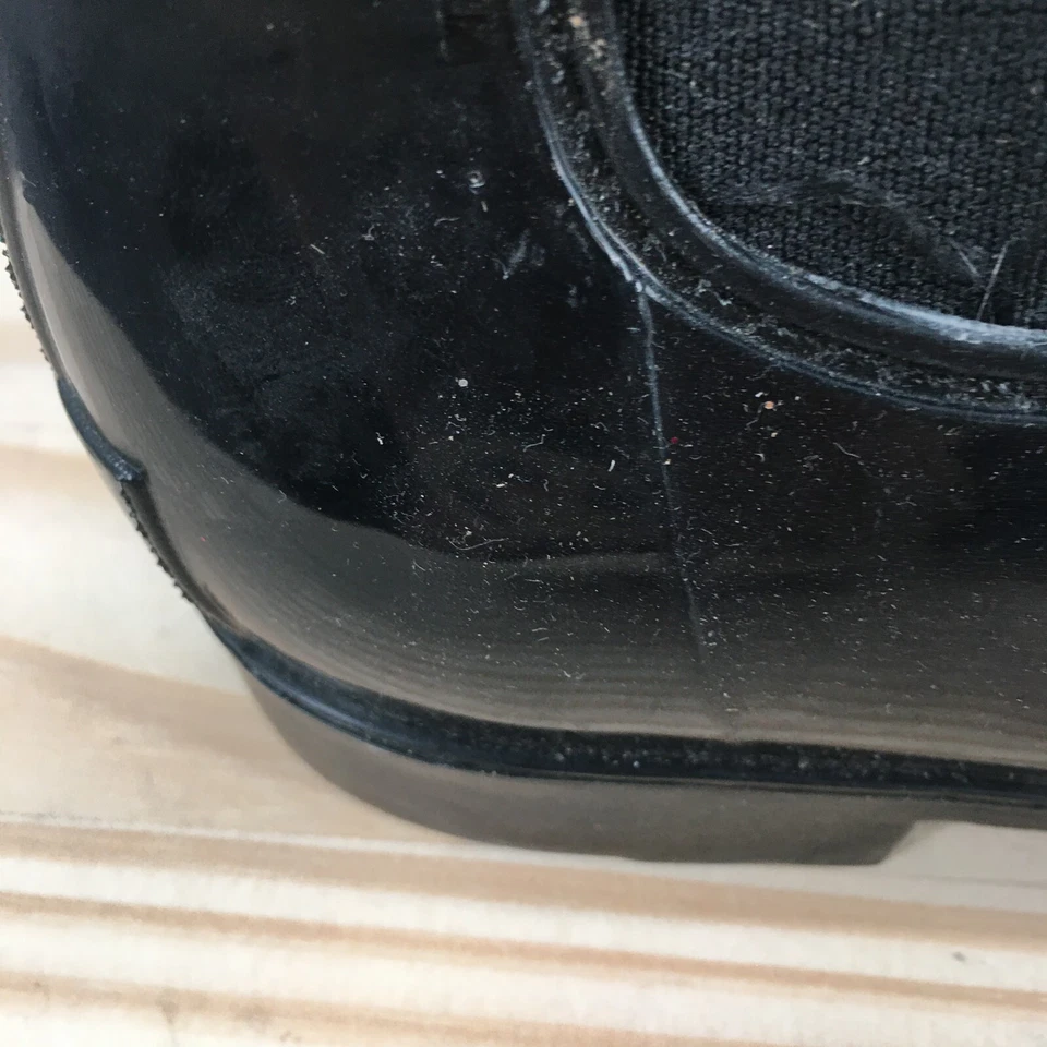 Michael Kors Botas Mujer 8 Chelsea Negro Goma Pull On Tobillo Top Confort Bloque Foto 3 de 4