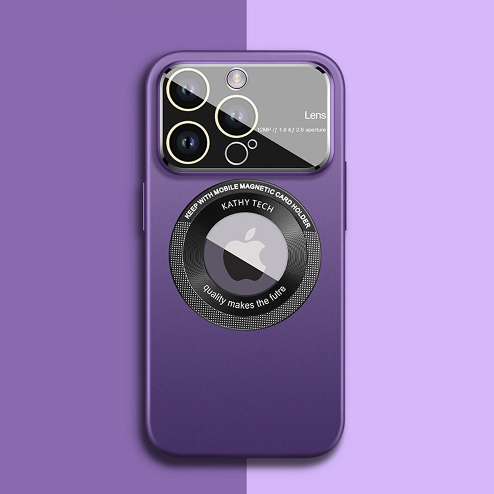 For Apple  iPhone 15 Pro Max  Mag Safe Magnetic Lens Shockproof Case Cover