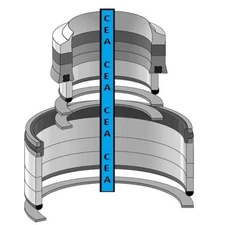 9752100329 Ext Stab Cylinder Seal Kit Fits Grove RT58D