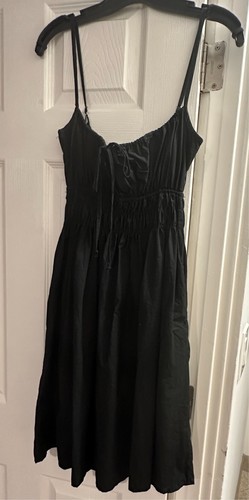 Ciao Lucia Gabriela Dress Black Cotton XS