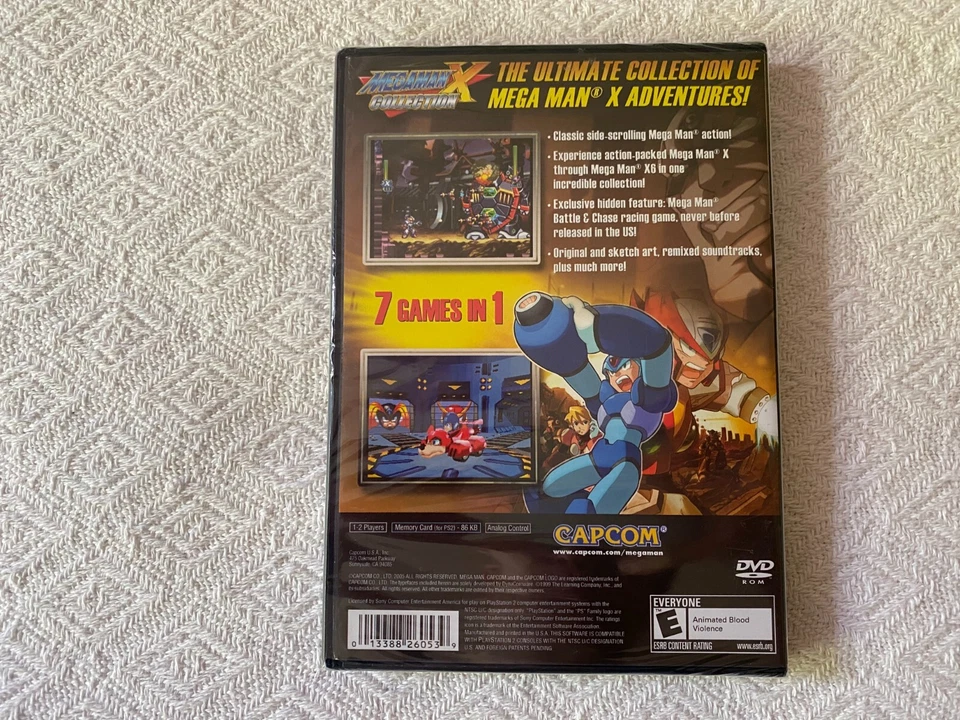 Megaman X Collection PS2 - NTSC-U/C USA New Sealed - High Quality Packing - Image 3 of 4