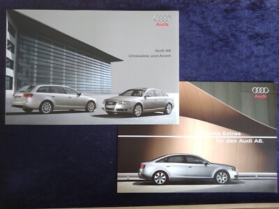 Audi A6 sedan + Avant brochure 09.2007 + supplement business packages