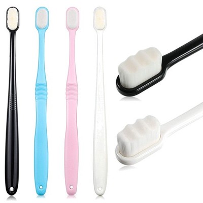 Ultra Soft Toothbrush 4 Pcs Soft Bristle Manual Sensitive Teeth