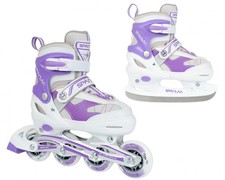 yworolki 2w1 SPARTAN Purple-White Inliner (38-41) SPARTAN GmbH