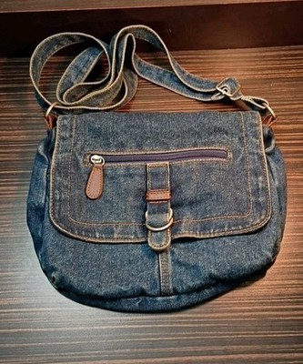 Vintage Urban Outfitters Denim Crossbody  Adjustable Strap E467