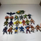 Vintage MOTU He-Man figure lot MASTERS OF THE UNIVERSE Mattel 1980s 21 Pieces