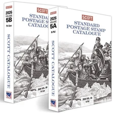 2026 Scott Standard Postage Stamp Catalogue US & Worldwide (N-SAM) Volume 5