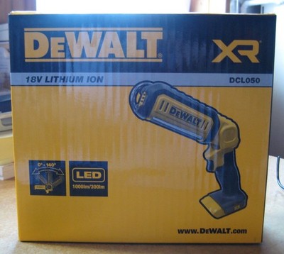 DeWalt DCL050-XJ 18V XR LED Akku-Handleuchte  neu mit Garantie bis 2028 original