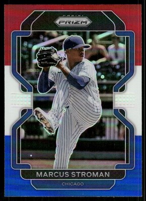 2022 Panini Prizm Marcus Stroman Red/White/Blue Prizm
