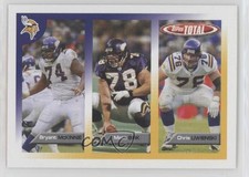 2005 Topps Total Bryant McKinnie Matt Birk Chris Liwienski #407 2r9