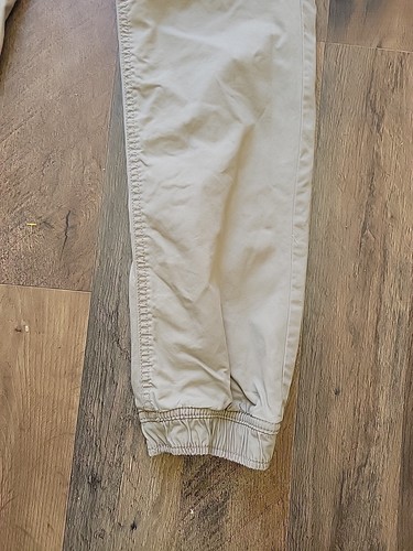 GAP Kids Boys Pull On Drawstring elastic Waist Twill Jogger XXLarge Khaki Pants - Picture 2 of 9