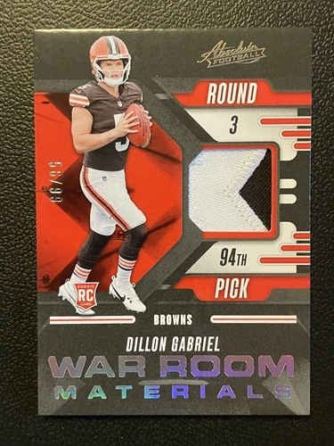 2025 Panini Absolute Dillon Gabriel Gold (RAW)