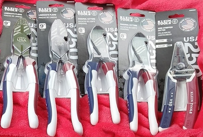 Klein Tools 250th Anniversary 5-Piece Pliers & Wire Stripper Set, Insulated