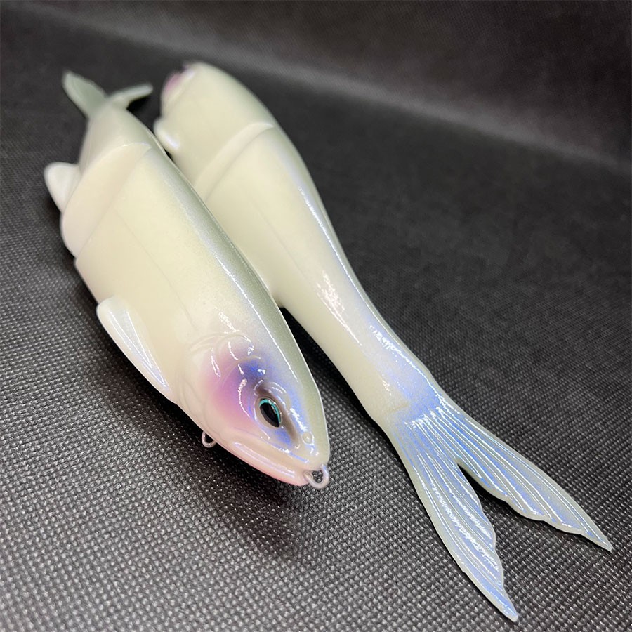 Grow Design Works Flag 255 #007 ICE PYTHON Soft Lure Swimbait Bass