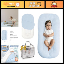 Cozy Baby Lounger Nest for Newborns - Soft Cotton, Portable Playtime, 0-24 Month