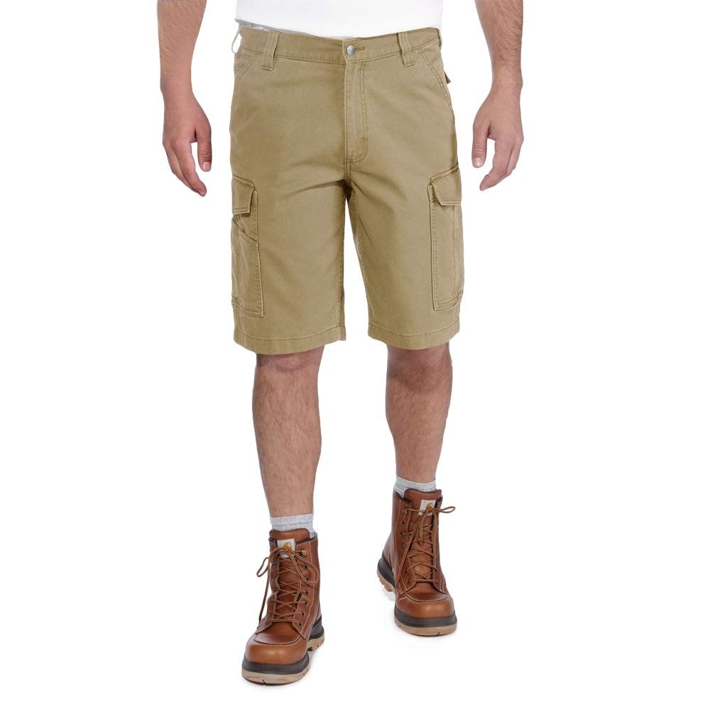 Short Cargo Rigby Dark Khaki W34 pour Homme Vêtement de Travail et Loisirs