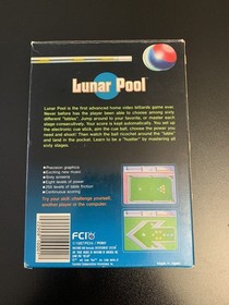 NES Nintendo Lunar Pool Box&Game - No Manual