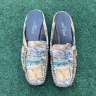 Vintage Sesto Meucci Leather Loafers 1930 Wearable Pop Art Womens 8.5 — photo 2