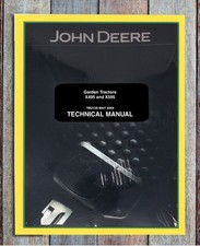 John Deere X495, X595 Tractor Technical Service Repair Manual (export) -tm2158