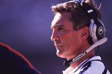 Head coach Mike Shanahan Denver Broncos on the sideline during the- Old Photo 1