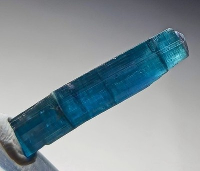 Naturel Top Quality Darkblue  Indicolite Color Tourmaline Crystal From Afg