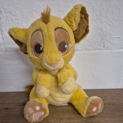 Disney Parks Baby Simba Lion King Baby Plush 10 inch Stuffed Animal Lion Cub