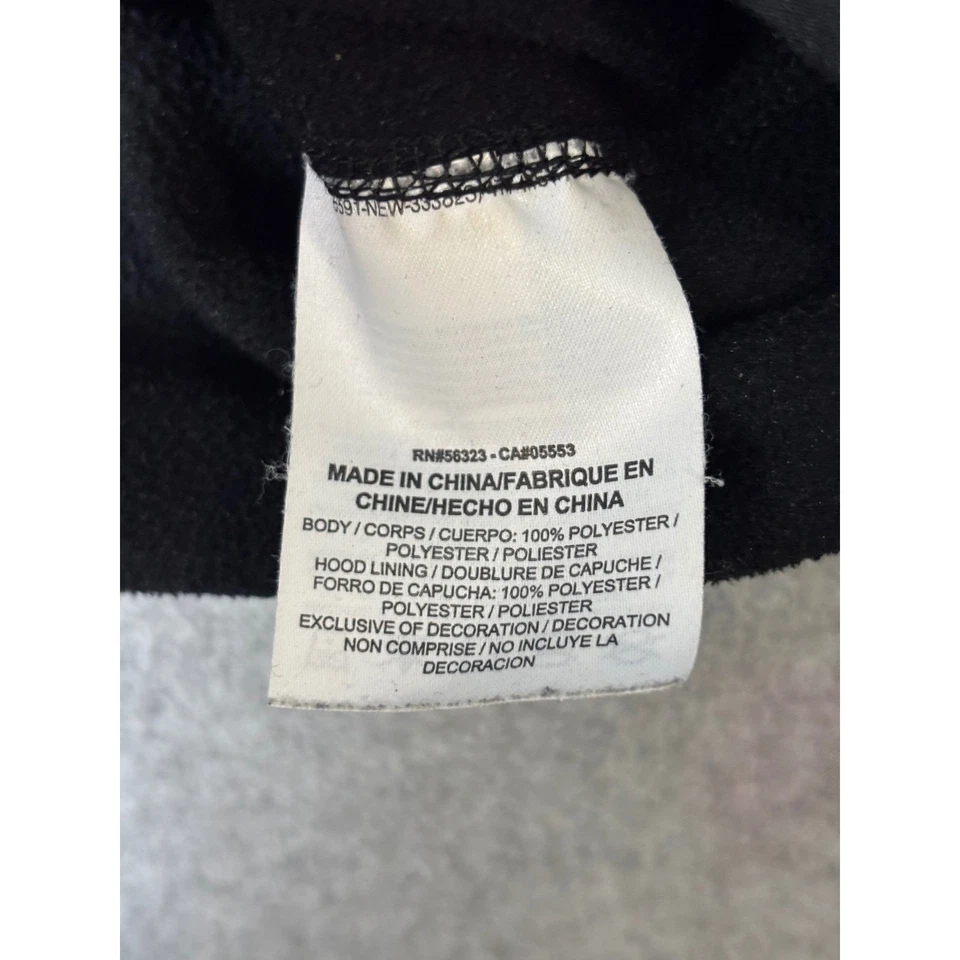 耐克 Therma Fit Just Do It 连帽衫女式中号黑色绿色运动上衣 — 第 3/4 张图片