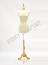 Size 2-4 Female Foam Dress Form with Linen Cover – JF-F2/4L