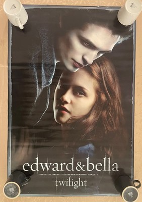 THE TWILIGHT, EDWARD AND BELLA, RARE LICENSED 2008 POSTER