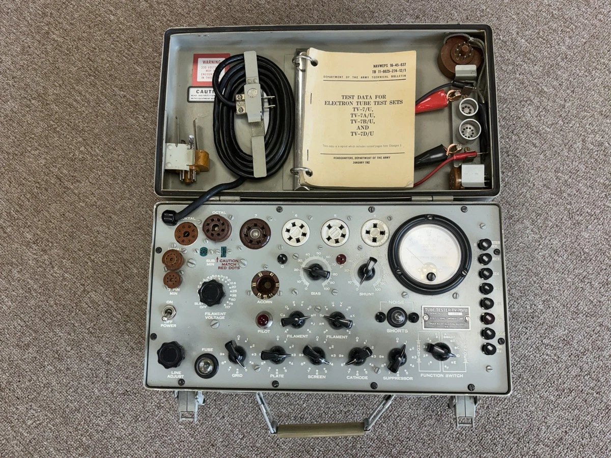 Tv 7 Tube Tester for sale | eBay