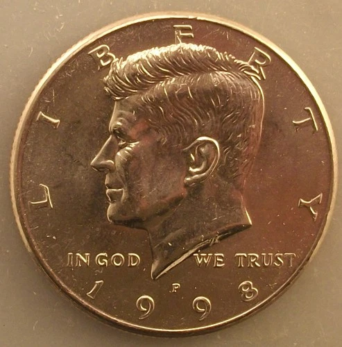1998 P Uncirculated Kennedy Half Dollar