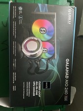 LIAN LI Galahad AIO 240 RGB White Closed-Loop Liquid CPU Cooler 120mm 4-Pin