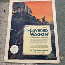 1923 Paramount Pictures "The Covered Wagon"  Souvenir  Brochure Majestic Theatre