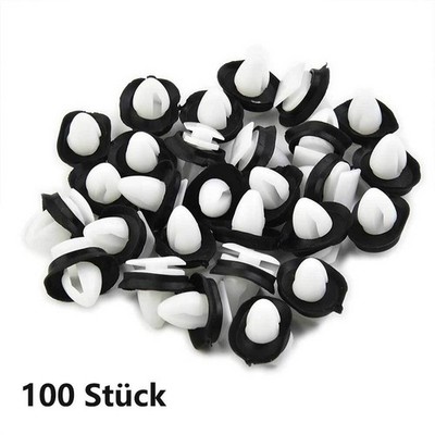 100x für FIAT DUCATO PEUGEOT BOXER CITROEN JUMPER Clips Seitenschutzleiste DE