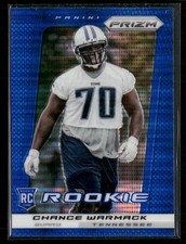 2013 Panini Prizm #210 Chance Warmack Prizms Blue Pulsar