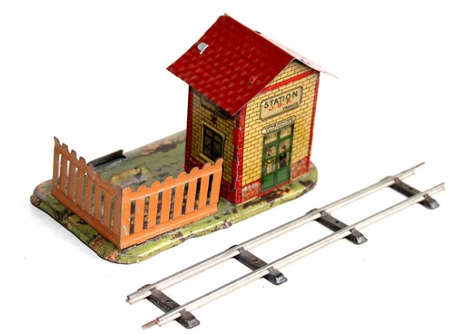 JEP J.D.P. 1/43 O HO? MAQUETTE PETITE STATION VOYAGEUR ARRET DIORAMA DECOR TRAIN - Afbeelding 1 van 6
