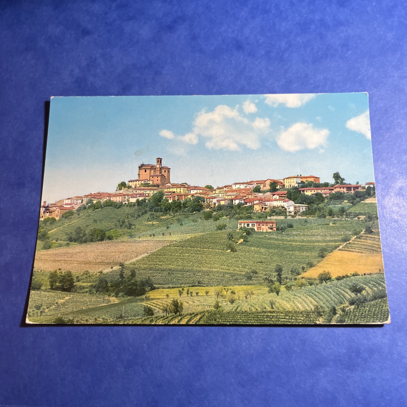 TREVILLE - SCORCIO PANORAMICO  CARTOLINA A COLORI VIAGGIATA VINTAGE COLLEZIONE
