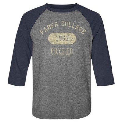 Animal House Faber Phys Ed 3/4 Sleeve Raglan T-Shirt